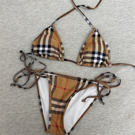 burberry dupe bikini
